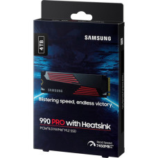 Накопичувач SSD M.2 2280 4TB 990 PRO with Heatsink Samsung (MZ-V9P4T0CW)