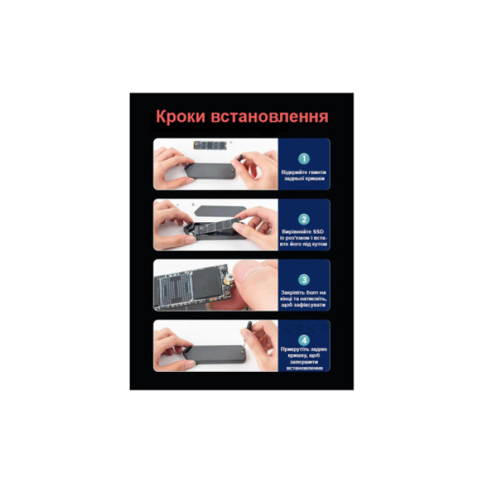 Кишеня зовнішня Dynamode M.2 SSD NVMe/SATA combo to USB3.2 GEN2 USB-C (DM-CAD-SSD14)