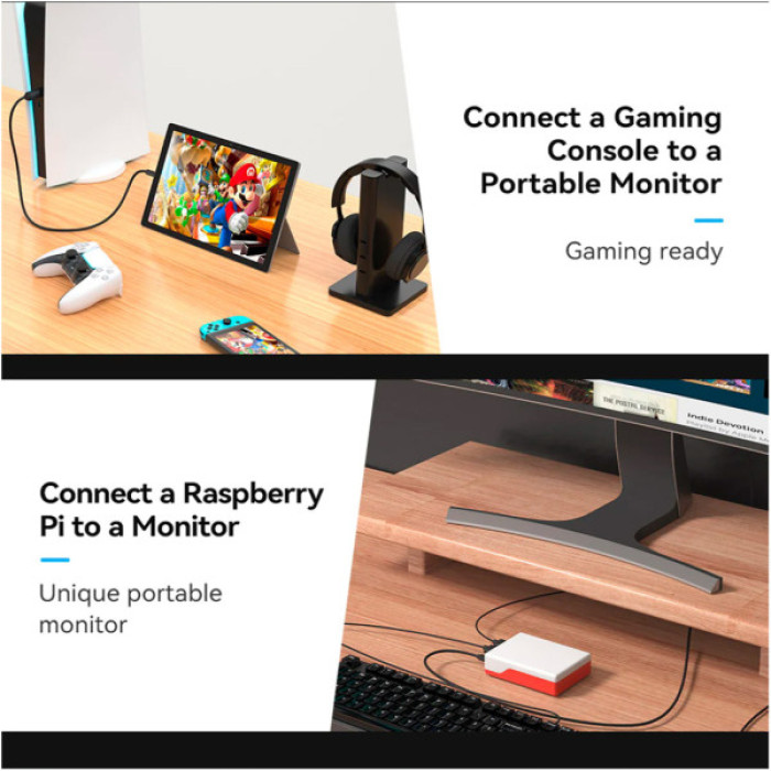 Кабель мультимедійний HDMI M to HDMI micro M 3.0m V2.0 4K 60Hz VENTION (AGIBI)