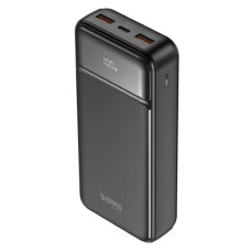 Батарея універсальна Sigma X-power SI20A4QL 20000mAh, PD/20W, QC/22.5W, LED, cable 20w, black (4827798799710)