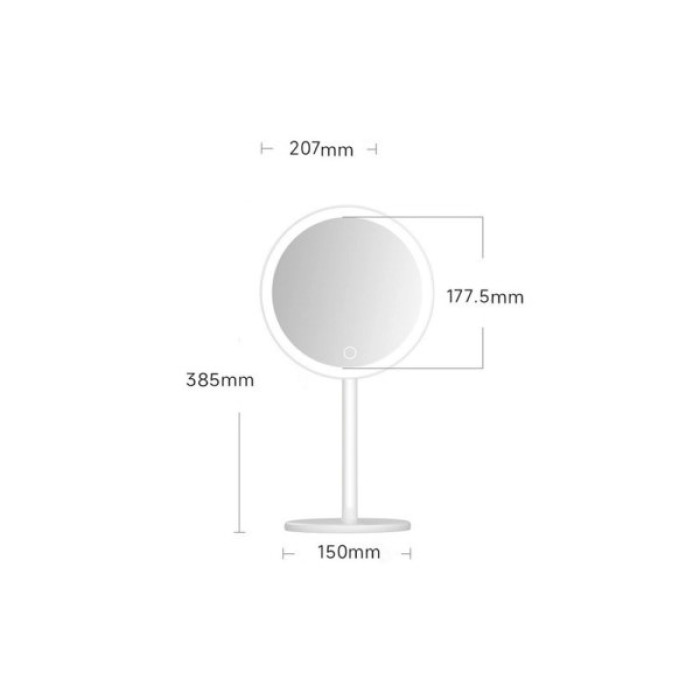 Дзеркало Xiaomi DOCO Daylight Mirror White (DM005)
