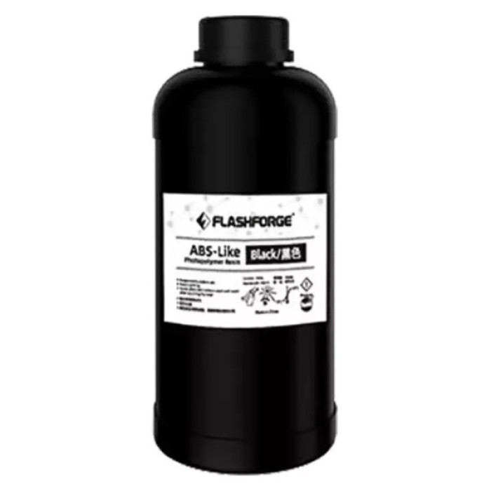 Фотополімерна смола Flashforge Resin ABS-Like UV/LCD Black 1kg (20002462001)