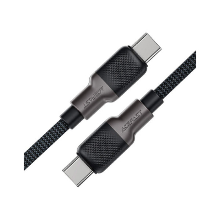 Дата кабель USB-C to USB-C 1.2m 3A silicone braid C10-03 Acefast (6974316283119)
