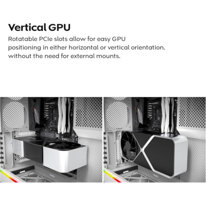 Корпус MONTECH HS01 (W)