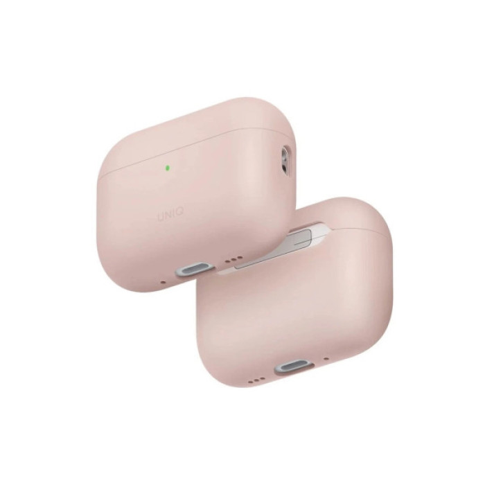 Чохол для навушників Uniq Lino для AirPods Pro 3 gen Silicone Pink (8886463696873)