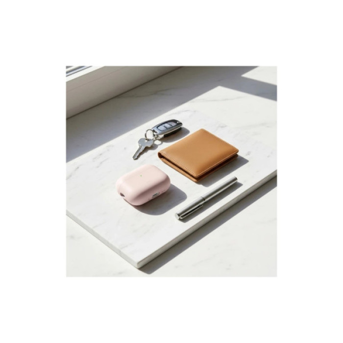 Чохол для навушників Uniq Lino для AirPods Pro 3 gen Silicone Pink (8886463696873)