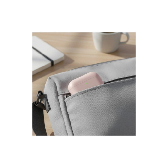 Чохол для навушників Uniq Lino для AirPods Pro 3 gen Silicone Pink (8886463696873)