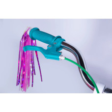 Велосипед Formula 20" Kid FLOWER PREMIUM BH рама-10" ST 2026 білий з рожевим та бірюзовим (OPS-FRK-20-244)