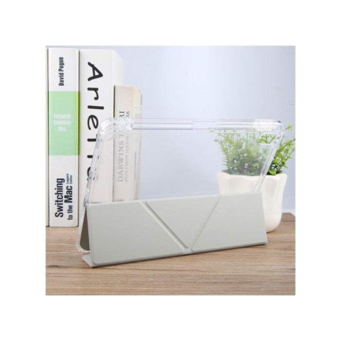 Чохол до планшета BeCover Ultra Slim Origami Transparent Apple iPad Mini 6 2021 Gray (712931)