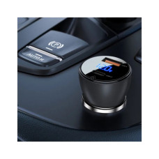 Зарядний пристрій Acefast 2xUSB 63W (USB-C + USB-A) B6 with digital display (6974316280972)