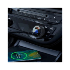 Зарядний пристрій Acefast 2xUSB 63W (USB-C + USB-A) B6 with digital display (6974316280972)