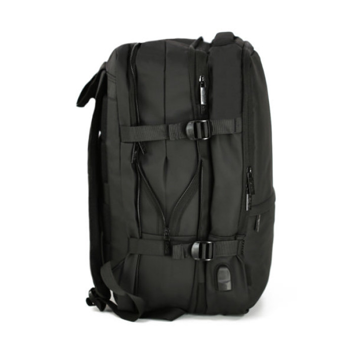 Рюкзак туристичний NikiBo Journey 20-30л чорний (30012505-01)