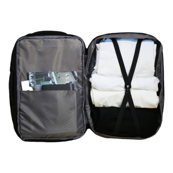 Рюкзак туристичний NikiBo Journey 20-30л чорний (30012505-01)