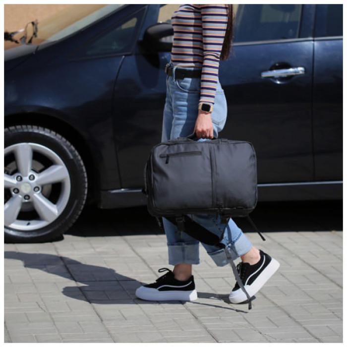 Рюкзак туристичний NikiBo Journey 20-30л чорний (30012505-01)