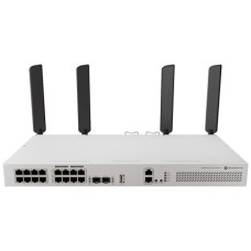 Комутатор мережевий Mikrotik CRS418-8P-8G-2S+5axQ2axQ-RM