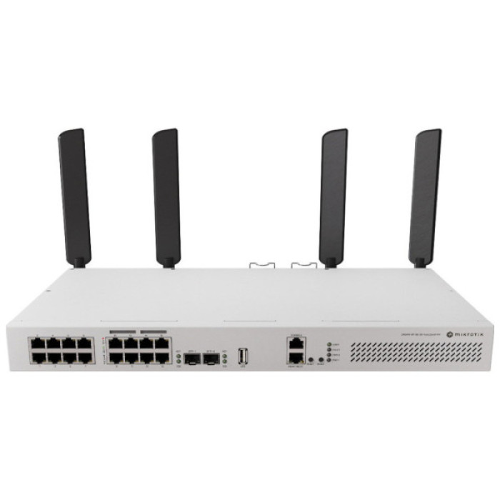 Комутатор мережевий Mikrotik CRS418-8P-8G-2S+5axQ2axQ-RM