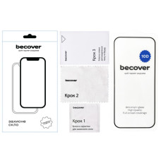 Скло захисне BeCover Google Pixel 9 Pro 10D Black (712326)