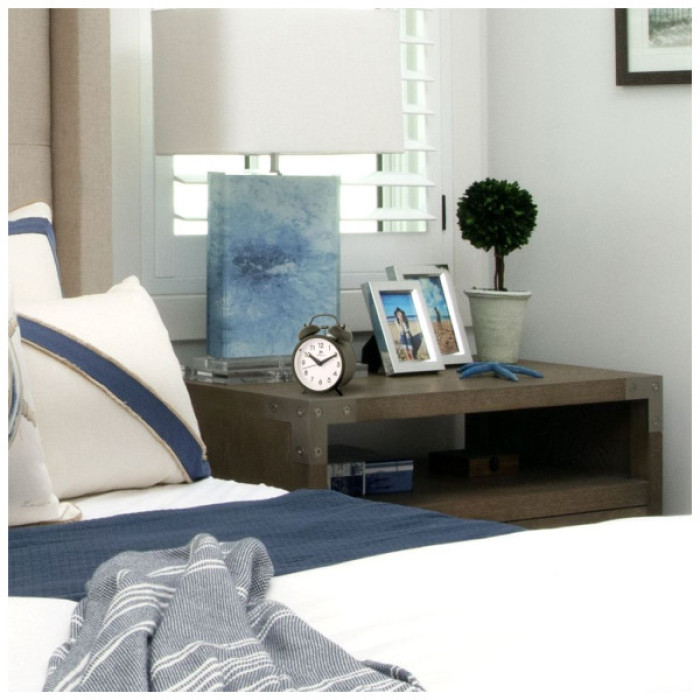 Настільний годинник Lowell будильник, чорний (JA7099N)