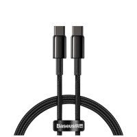 Дата кабель USB-C to USB-C 1.0m 100W black Baseus (CATWJ-01)