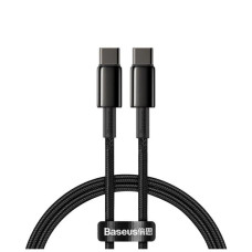 Дата кабель USB-C to USB-C 1.0m 100W black Baseus (CATWJ-01)