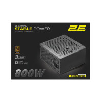 Блок живлення 2E 800W Stable Power Pro ATX3.1 GEN5.0 (2E-ST800BRII-120)