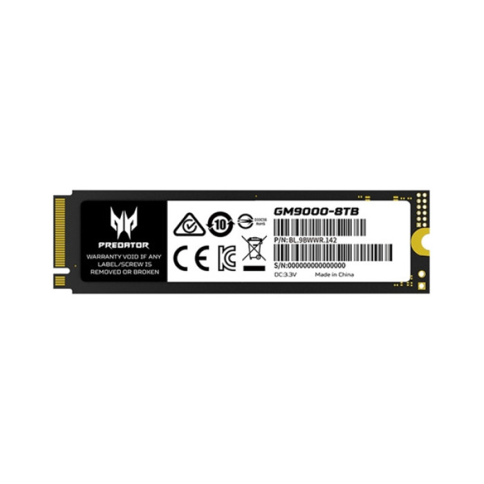 Накопичувач SSD M.2 2280 8TB GM9000 Acer Predator (BL.9BWWR.142)