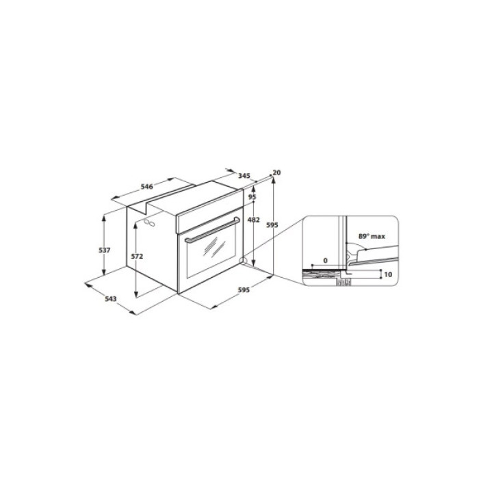 Духова шафа Franke FSM 86 H BK (116.0606.091)