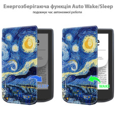 Чохол до електронної книги BeCover Smart Case PocketBook 629 Verse / 634 Verse Pro 6" Night (710980)