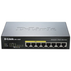 Комутатор мережевий D-Link DGS-1008P
