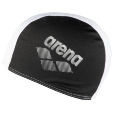 Шапка для плавання Arena Polyester II JR 002468-510 чорний, білий Діт OSFM (3468336217856)