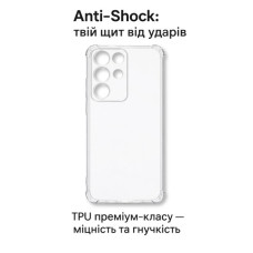 Чохол до мобільного телефона BeCover Anti-Shock Realme C85 5G Clear (715065)