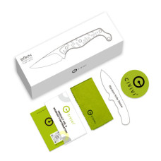 Ніж Civivi SOKN, Satin, чорний G10 (C22027-1)