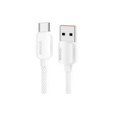 Дата кабель USB 2.0 AM to USB-C 1.0m 100W white Essager (EXC7A-WL02-P)