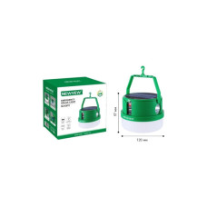 Ліхтар NEWVEW NV-E972 50W Solar Panel 2400mAh Green (NWVW-NV-E972-GN)