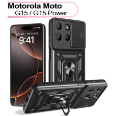 Чохол до мобільного телефона BeCover Military Motorola Moto G15 / G15 Power Black (713530)