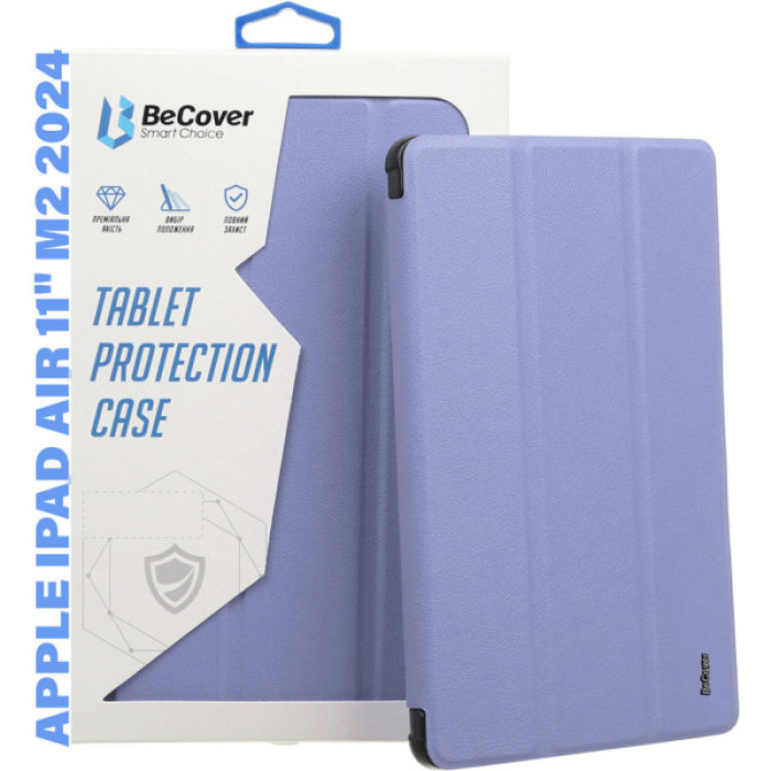 Чохол до планшета BeCover Tri Fold Hard Apple iPad Air 11" M2/M3 (2024/2025) Purple (711417)