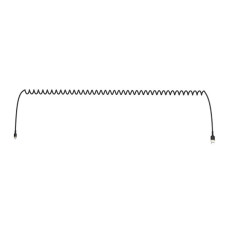 Дата кабель USB 2.0 AM to Micro 5P 1.0m spiral black ColorWay (CW-CBUM051-BK)