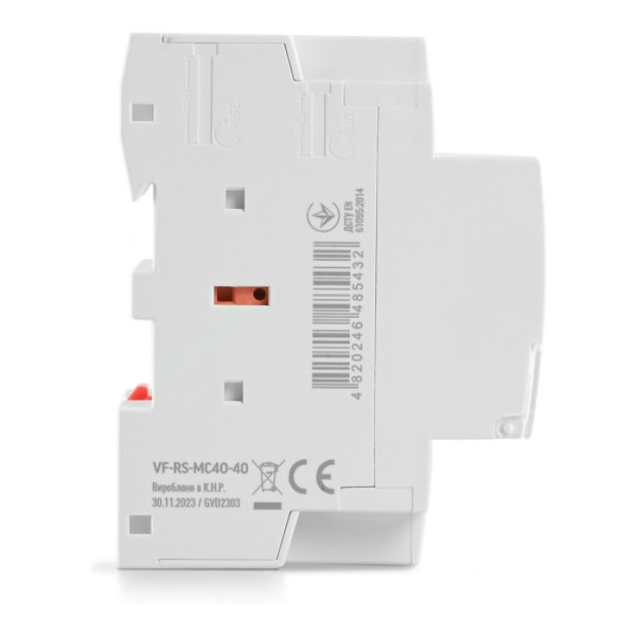 Контактор Videx 4п 40А 4НВ VF-RS-MC4O-40 RESIST