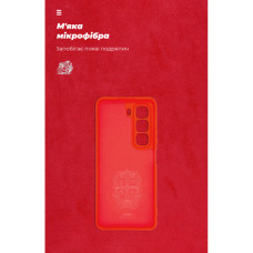 Чохол до мобільного телефона Armorstandart ICON Infinix Hot 50 4G Camera cover Red (ARM80978)