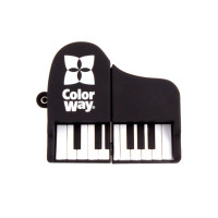 USB флеш накопичувач ColorWay Piano 64 GB 3.0 Black (CW-USBPO64)