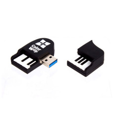 USB флеш накопичувач ColorWay Piano 64 GB 3.0 Black (CW-USBPO64)