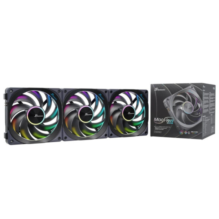 Кулер до корпусу Seasonic MAGFLOW-ARGB-3