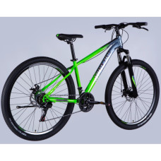 Велосипед Space 29" MARS DD FR рама-16" ST 2026 зелено-сріблястий (OPS-SP-29-152)