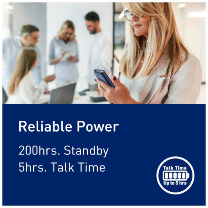 Мобільний телефон Panasonic KX-TF400 Blue (KX-TF400EXC)