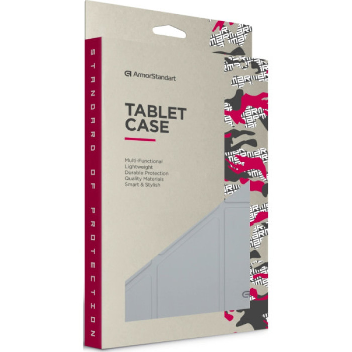 Чохол до планшета Armorstandart Y-Type PEN Samsung Galaxy Tab S9 / S9 FE / S10 FE Gray (ARM85520)