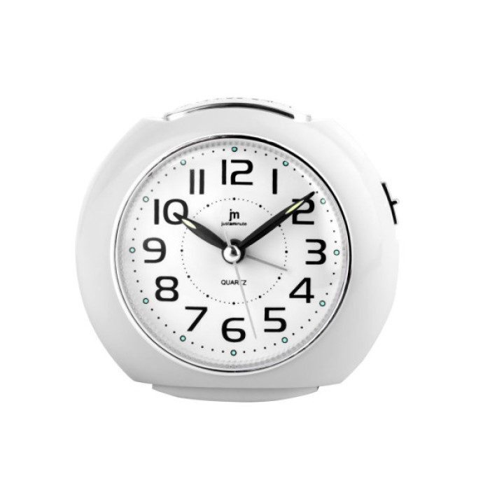 Настільний годинник Lowell будильник, білий (JA7106B)