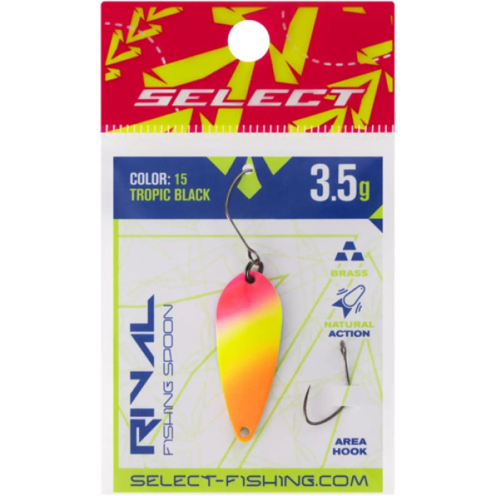 Блешня Select Rival 3.5g 34mm 15 Tropic Black (1870.80.31)