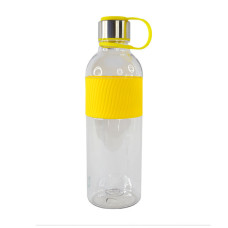 Пляшка для води Line Art Limpid 850 мл жовтий (20222LA-05)