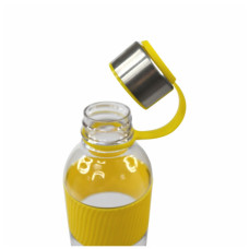 Пляшка для води Line Art Limpid 850 мл жовтий (20222LA-05)