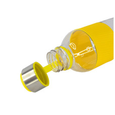 Пляшка для води Line Art Limpid 850 мл жовтий (20222LA-05)